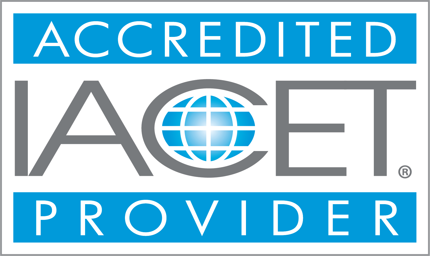 Accredited IACET Provider Logo